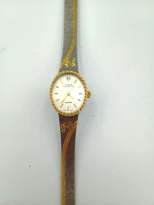 Elegant Sarah Coventry Supreme Two-Tone Women's Wristwatch - Running - Picture 1 of 7