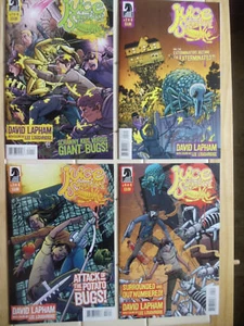 Menge 4 Comics Saftpresse #1-4 Dark Horse Riesenkäfer Kampf Teen Krieger - Bild 1 von 1