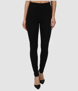 $78 Lysse Women's Solid Black High-Waist Ponte Knit Control Leggings Size XS - Picture 1 of 2