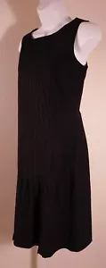 Vestido para mujer LAVIA negro sin mangas cuello redondo hasta la rodilla talla 6 - Imagen 1 de 5