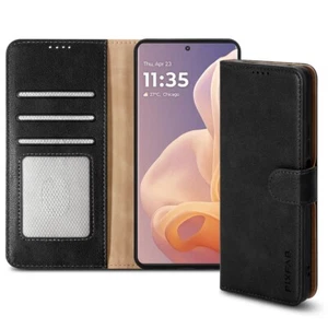 Funda Para Motorola Edge 50 Fusion, Cuero Billetera Magnética Abatible Soporte Teléfono Cubierta - Imagen 1 de 27