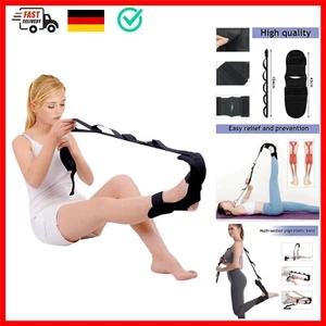 Stretching Strap Dehnungsband Faszien Strecker Yoga Stretch Ring Stretching B... - Bild 1 von 9