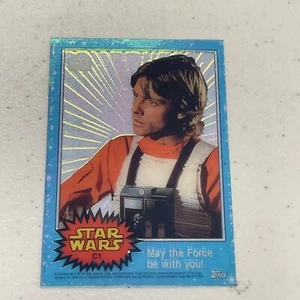 LUKE SKYWALKER 1999 Topps Chrome Archives CLEARZONE Star Wars Insert SP Card - Picture 1 of 10