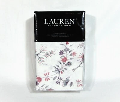 Ralph Lauren Maddie Blossom Set Of Two Pillowcases Cotton Floral Sz King NEW - Изображение 1 из 4
