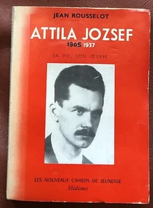 HONGRIE EO ENVOI dédicace 1958 JEAN ROUSSELOT : ATTILA JOSZEF - Picture 1 of 2