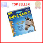 Farnam Supermask Ii Shimmer Weave Mesh Horse Fly Mask Without Ears, Eye Protecti