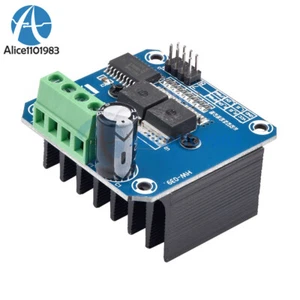 Controlador de motor paso a paso doble BTS7960B DC 43A puente H PWM para automóvil inteligente Arduino - Imagen 1 de 8