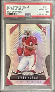 Kyler Murray Silver Prizm Rookie 2019 #301 PSA 10 - Foto 1 di 2