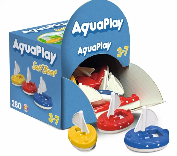 AquaPlay Outdoor Wasser Spielzeug Wasserbahn Segelboot Auswahl 8700000282
