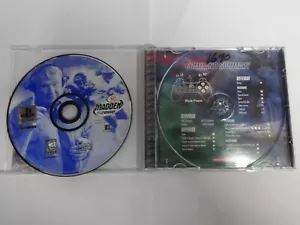 Madden NFL 2000 Sony Playstation One PS1 PSX Game No Front Manual Free Ship - Picture 1 of 3