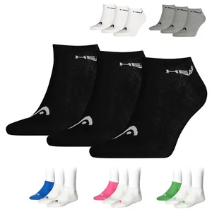 HEAD Sports Sneaker Trainer Socks Unisex Liners (3 Pair Packs) Athletic Comfort - Picture 1 of 8