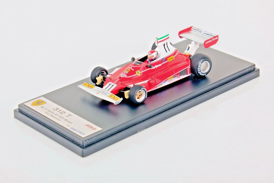F1 1/43 Looksmart LSRC060 Ferrari 312T N°11 C.Regazzoni Winner Italian GP 1975 - Immagine 1 di 4