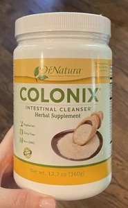 Dr Natura Colonix Intestinal Cleanser, All-Natural Daily Fiber, Colon Detox... - Picture 1 of 2