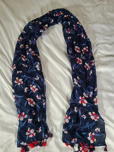 Tommy Hilfiger 72" x 28" weicher Damenschal mit Blumenmuster nie benutzt - Bild 1 von 10