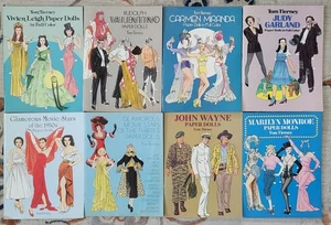 Lotto libri bambole di carta vintage 1979-1999 NOS stelle del cinema #6 - Foto 1 di 11