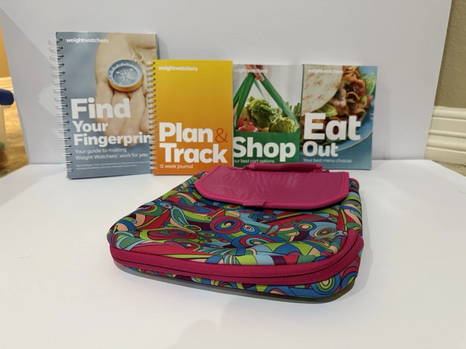 Weight Watchers Books And Case Bundle, Used - Image 1 of 1