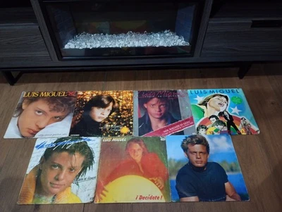 LOT 7 LP'S VINYL LUIS MIGUEL.- GOOD & VERY GOOD CONDITION - Imagem 1 de 4