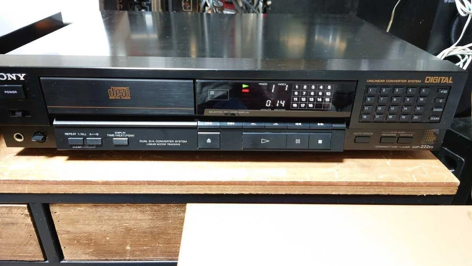 Sony CDP-222ES CD-Player getestet Trödel gebraucht Abholung KSS-151A keine... - Bild 1 von 4