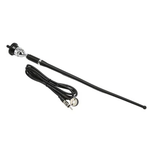 Car Radio Passive Antenna Soft Rubber Built In Amplifier Universal Car AM FM CB - Zdjęcie 1 z 22