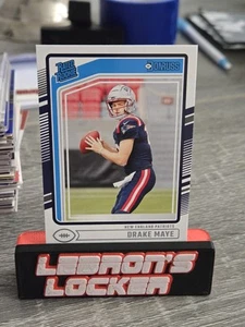 2024 Panini Donruss - Rated Rookie Drake Maye #379 (RC) - New England Patriots - Picture 1 of 2