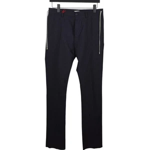 Nuevos Pantalones Alexander Mcqueen Hombre Calce Recto Rayas Talla IT50-L - Imagen 1 de 7