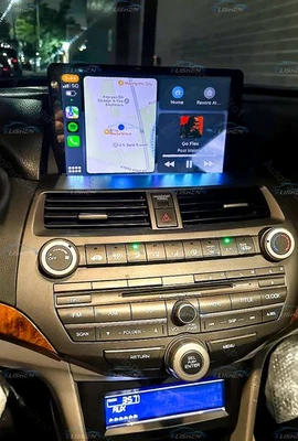 10.1" GPS Car Radio Stereo Navigation Android 15 For Honda Accord 8th 2008-2013 - Image 1 of 4