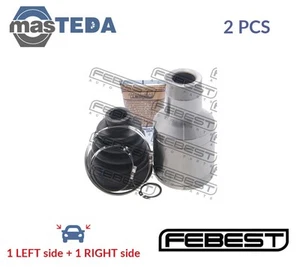 0711-BALRH DRIVESHAFT CV JOINT KIT PAIR TRANSMISSION END FRONT RIGHT FEBEST 2PCS - Picture 1 of 6