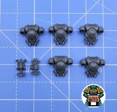 Warhammer 40K Space Wolves Blood Claws Backpacks NEW - Image 1 of 2