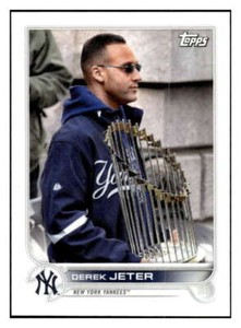 DEREK JETER SP 2022 Topps Mini Variation #2 MLB Yankees Short Print ID:47342