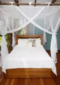 Mosquito Net. Deluxe Polyester. Box. Queen. - Picture 1 of 12