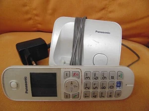 CORDLESS PANASONIC KX-TG6811 JTS SILVER - Foto 1 di 1