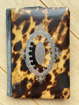 Charmant Carnet de Bal à incrustations de Nacre et d'argent - XIXe - Photo 1/4