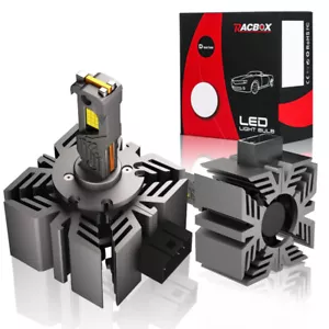 2PCS D1S D1R LED Headlight Bulbs 300W 6000K Super White HID Xenon Conversion Kit - Picture 1 of 15