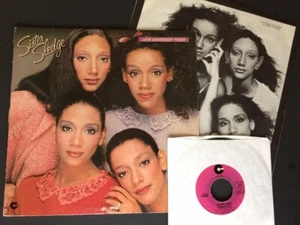 Sister Sledge, Cotillion 1979/80, "We are family/45 & Love Somebody Today/LP" - Imagen 1 de 6