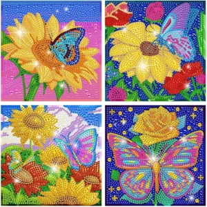 4 Pack Diamond Painting Kits for Kids Adults, Diamond Art for Kids Ages 6-8-9-12 - Picture 1 of 12
