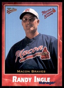 2001 Multi-Ad Macon Braves Randy Ingle Macon Braves #26