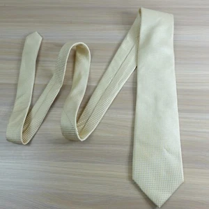 Neck Tie Mens Gold Yellow Geometric Jacquard Silk Necktie Formal Dress SEAN JOHN - Picture 1 of 8