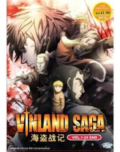 VINLAND SAGA VOL.1-24 END DVD ENGLISH SUBTITLE REGION ALL SHIP FROM USA - Picture 1 of 2
