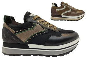 Scarpe per donna Nero Giardini I116941D sneakers platform casual pelle alla moda - Imagen 1 de 7