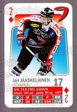 2011-12 Finnish SM LIIGA Playing Card #28 Jari Jaaskelainen