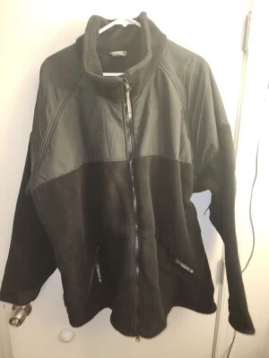 Propper Adventure Tech 军用全拉链羊毛夹克黑色 X 码大号 Pre-ow — 第 1/3 张图片