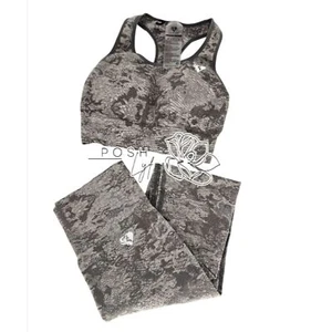 Women's Best Activewear Set Camo Sports Bra and Legging Small - Picture 1 of 8