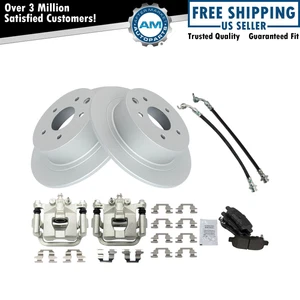 Rear Brake Pad & Rotor Kit Fits 2007-2008 Nissan Maxima - Picture 1 of 12