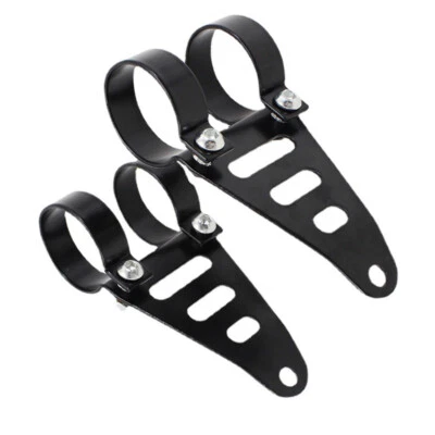 US 41mm-43mm Motorcycle Front Fork Headlamp Bracket Holder Mount Clamp Kit ×2 - Image 1 of 4