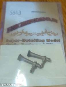 Precision Scale O #5643 Horns, Large, Air, GP-7 (Pkg 2) - Picture 1 of 1