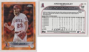 2022 Topps Chrome Update Sapphire Edition Orange /25 Archie Bradley #US98