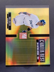 2005 Donruss Elite Career Best Gold /500 Tony Gwynn #CB-25 HOF