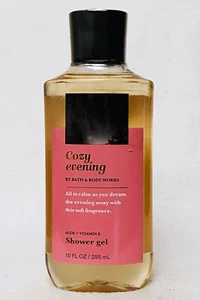 1 Bath & Body Works COZY EVENING Body Wash Shower Gel 10 oz - Picture 1 of 2