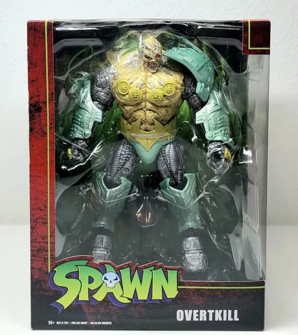 SPAWN OVERTKILL MEGAFIG  Action Figure McFarlane Toys , New In Box 10 Cover