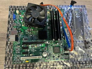 Dell Inspiron 560 Motherboard Intel Pentium E6700 3.20GHz 8GB RAM, IO plate - Picture 1 of 6